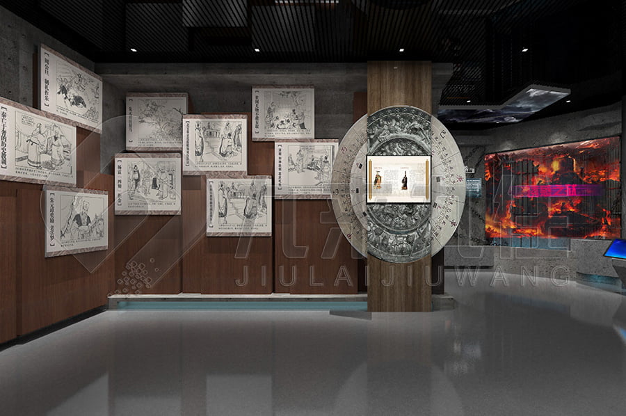 廉政文化教育展廳，數(shù)字化展館，黨風廉政展館，展廳設計公司