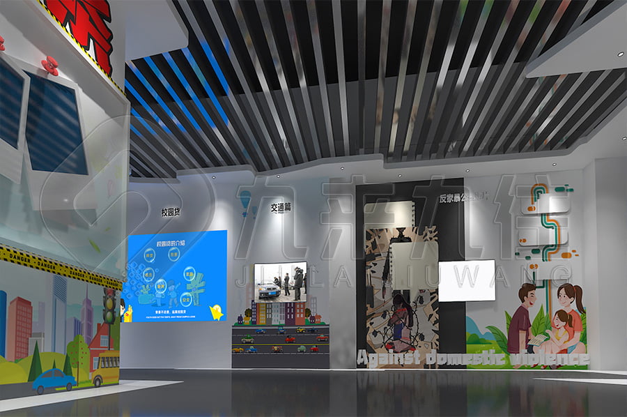 法治教育館，普法宣傳基地，效果圖設(shè)計(jì)公司，未成年法治教育基地