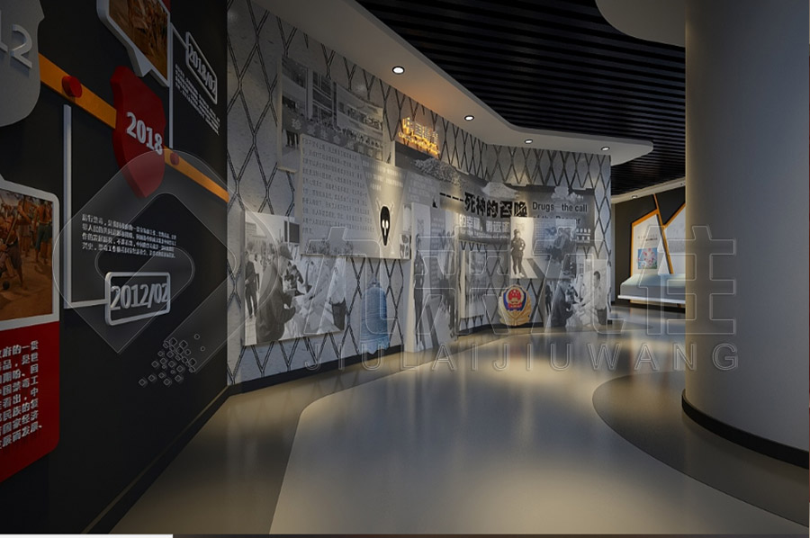 安全宣傳展廳，交通安全教育館，設(shè)計(jì)布局，方案