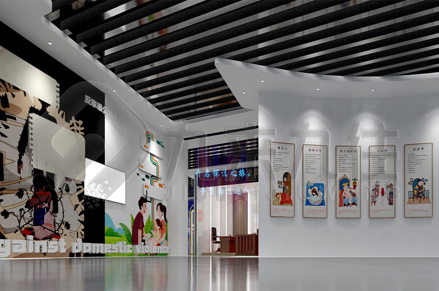 法制教育基地建設(shè)，法制教育展廳產(chǎn)品，法院法制教育展廳平面設(shè)計(jì)