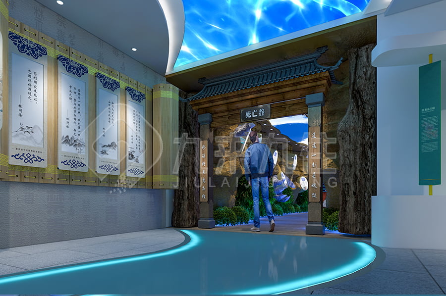 毒品預(yù)防展廳設(shè)計(jì)平面圖