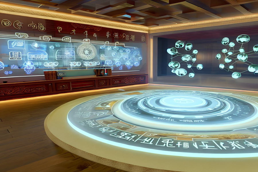 中醫(yī)文化展廳建設(shè)方案，中醫(yī)文化教育基地，中醫(yī)藥文化基地效果圖